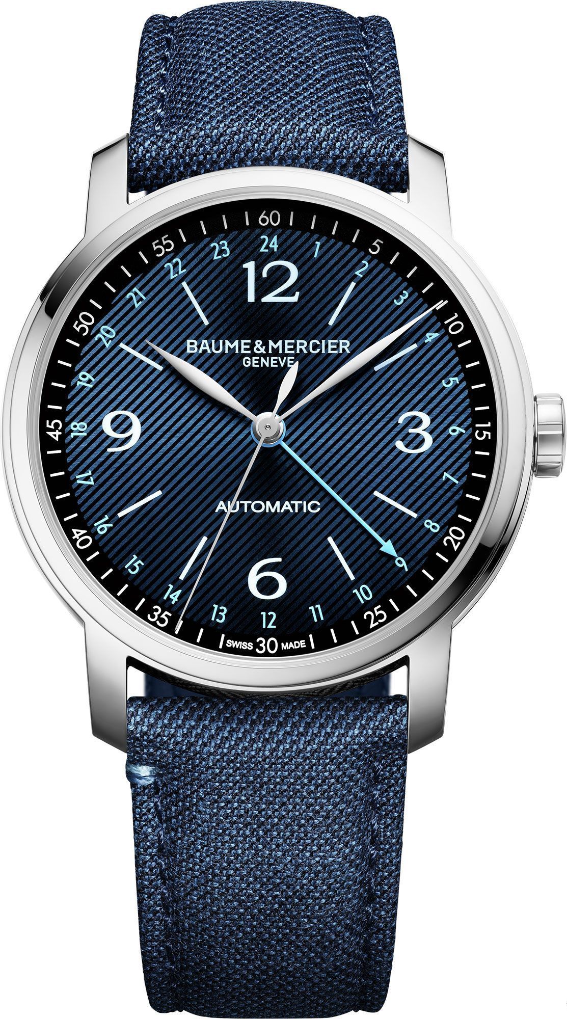 Baume & Mercier Classima  Blue Dial 42.1 mm Automatic Watch For Men - 1