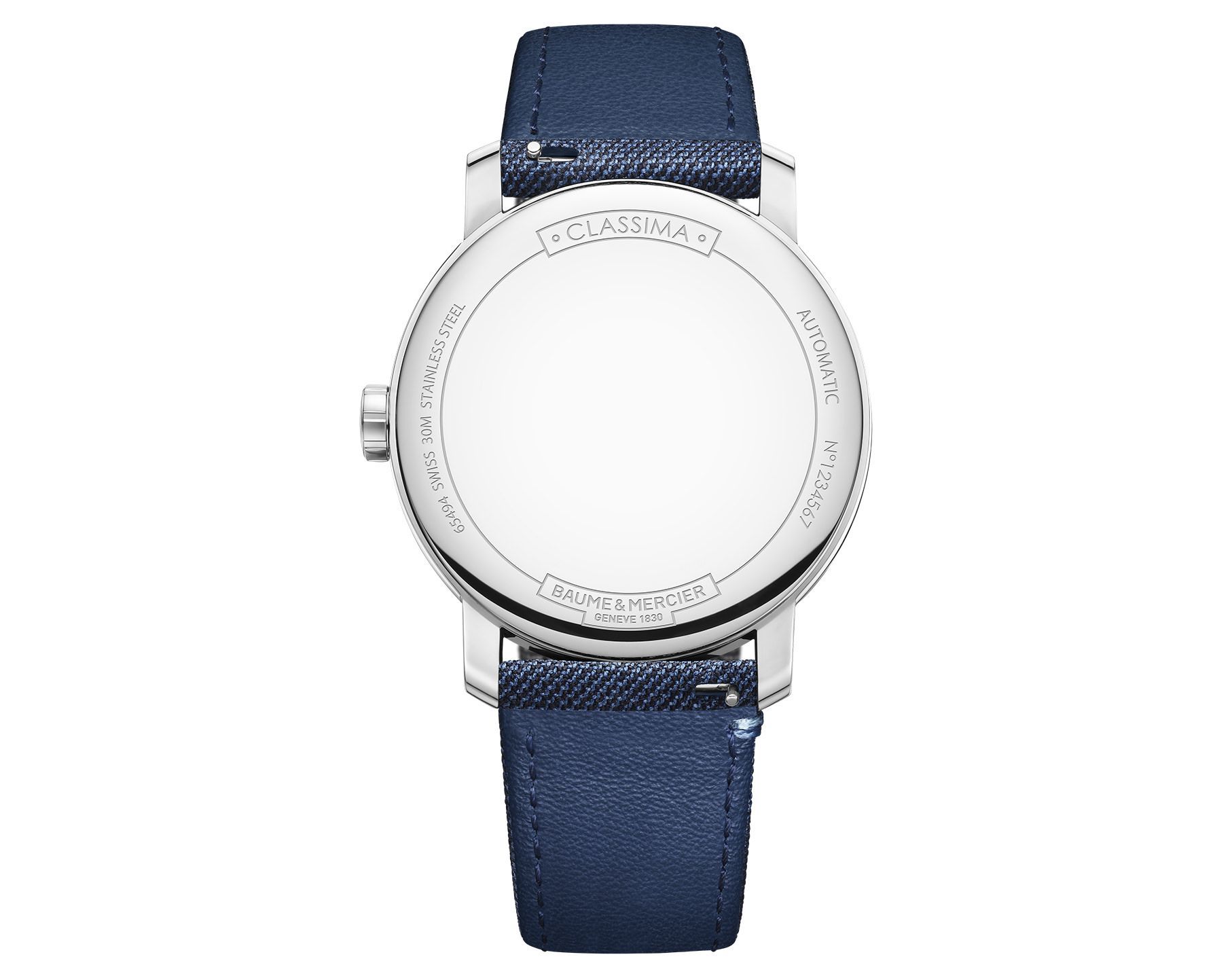 Baume & Mercier Classima  Blue Dial 42.1 mm Automatic Watch For Men - 2