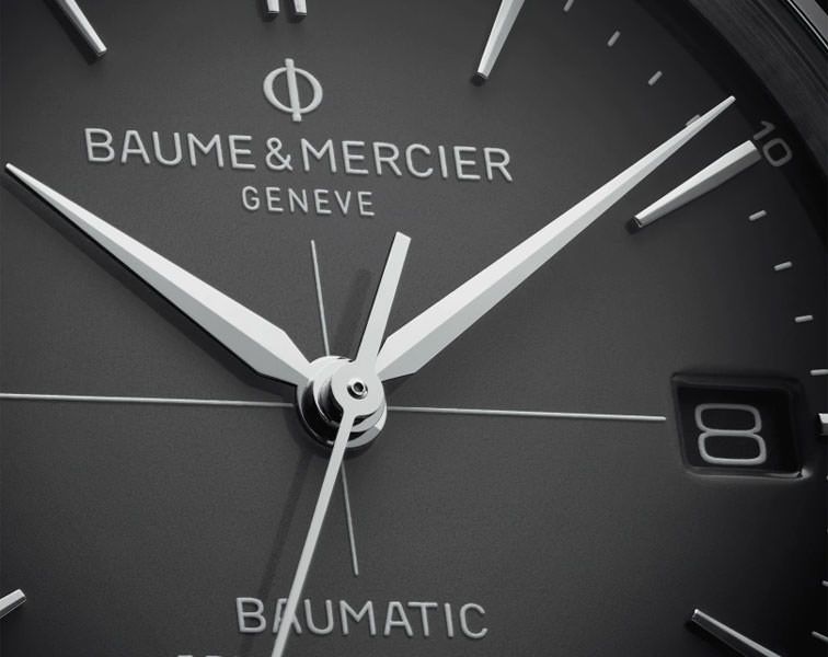 Baume & Mercier Clifton  Grey Dial 40 mm Automatic Watch For Men - 8