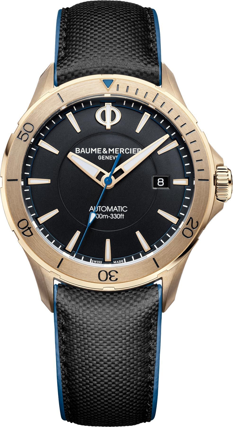 Baume & Mercier Clifton Club  Black Dial 42 mm Automatic Watch For Men - 1