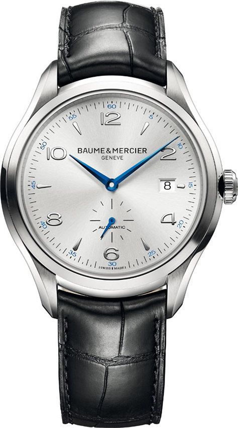 Baume & Mercier  41 mm Watch in Silver Dial For Men - 1