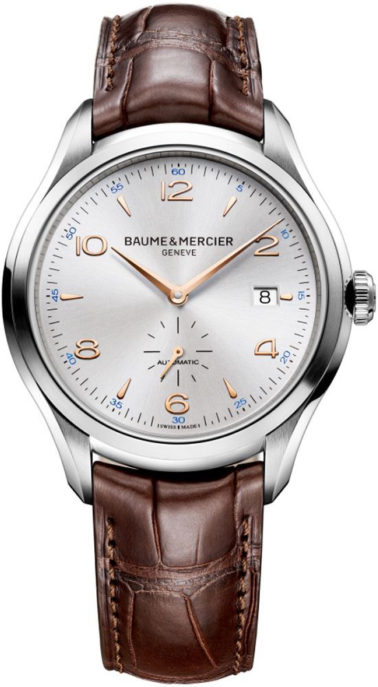 Baume & Mercier Clifton  Silver Dial 41 mm Automatic Watch For Men - 1