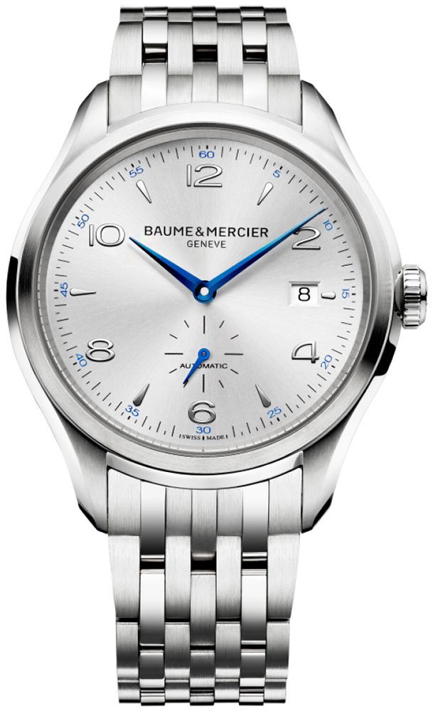 Baume & Mercier Clifton  White Dial 41 mm Automatic Watch For Men - 1