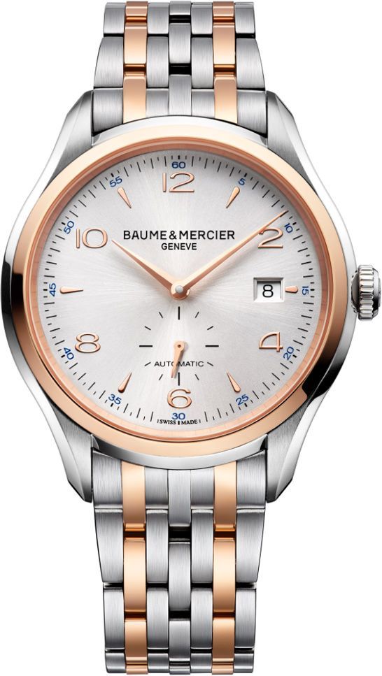 Baume & Mercier  41 mm Watch in Silver Dial For Men - 1