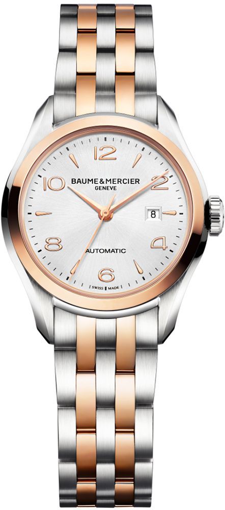 Baume & Mercier Clifton  Silver Dial 30 mm Automatic Watch For Women - 1