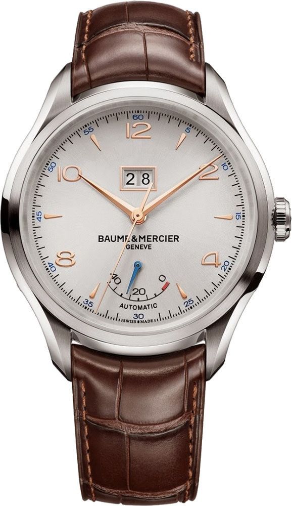 Baume & Mercier Clifton  Silver Dial 43 mm Automatic Watch For Men - 1