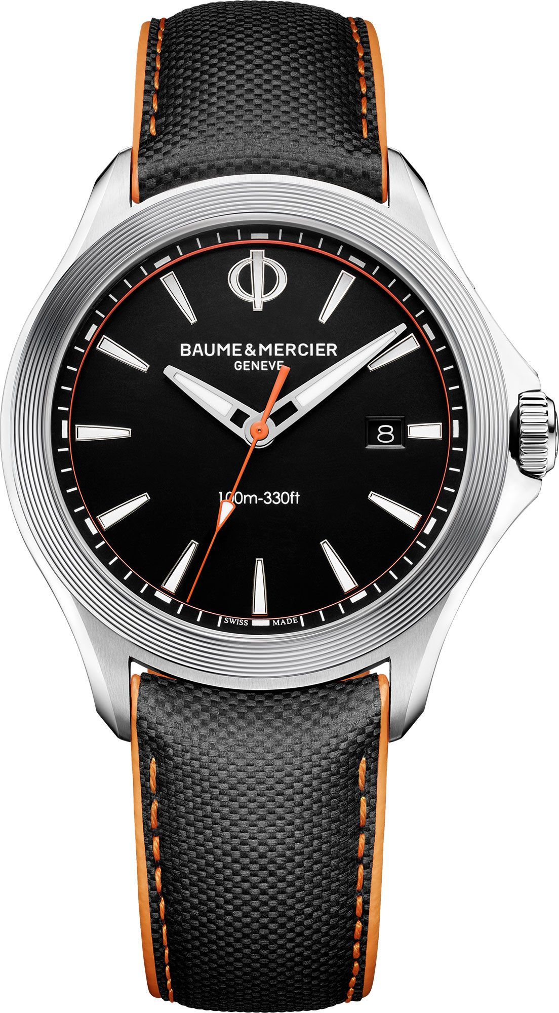 Baume & Mercier Clifton Club  Black Dial 42 mm Quartz Watch For Men - 1