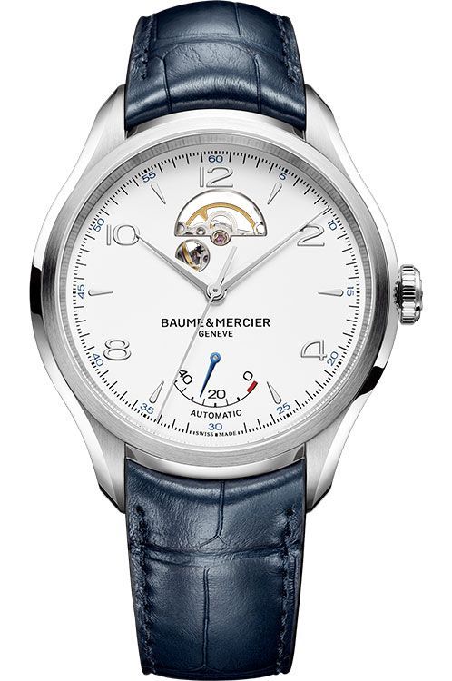 Baume Mercier Clifton 43 mm Watch in White Dial