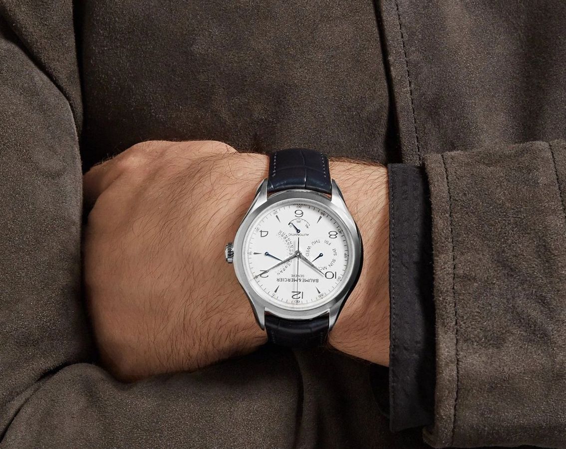 Baume & Mercier Clifton  White Dial 43 mm Automatic Watch For Men - 6