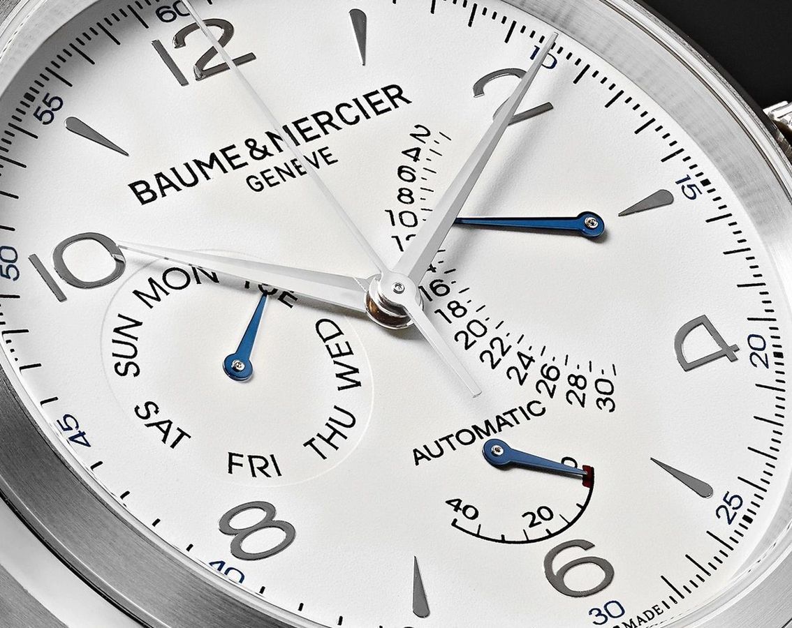 Baume & Mercier Clifton  White Dial 43 mm Automatic Watch For Men - 7