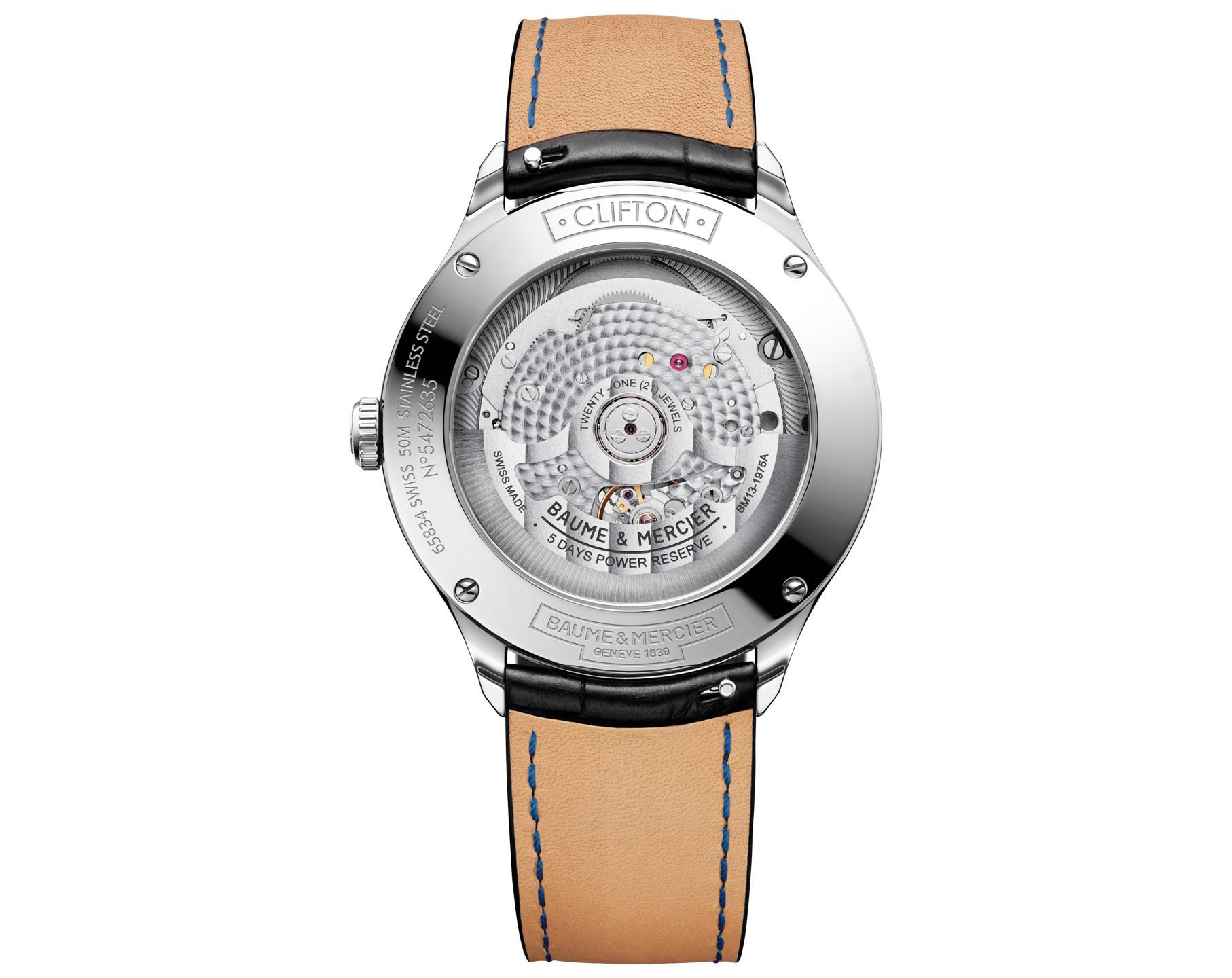 Baume & Mercier Clifton  Black Dial 40 mm Automatic Watch For Men - 2