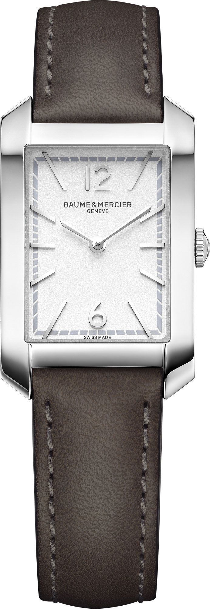 Baume & Mercier Hampton  Silver Dial 35 mm Quartz Watch For Women - 1