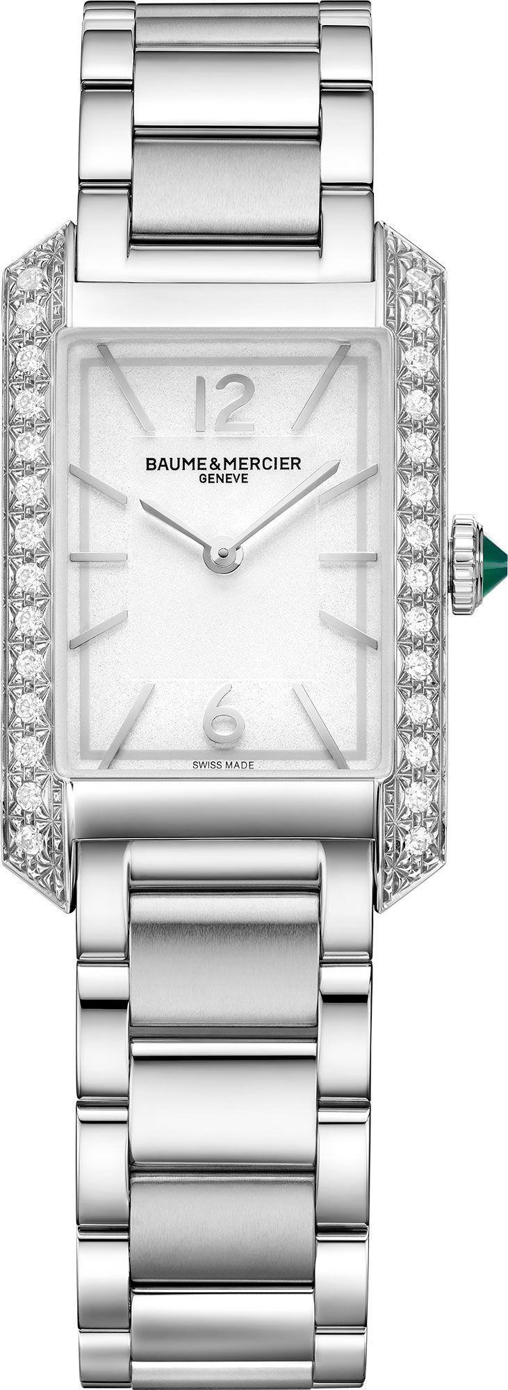 Baume & Mercier  22 mm Watch in Silver Dial For Women - 1