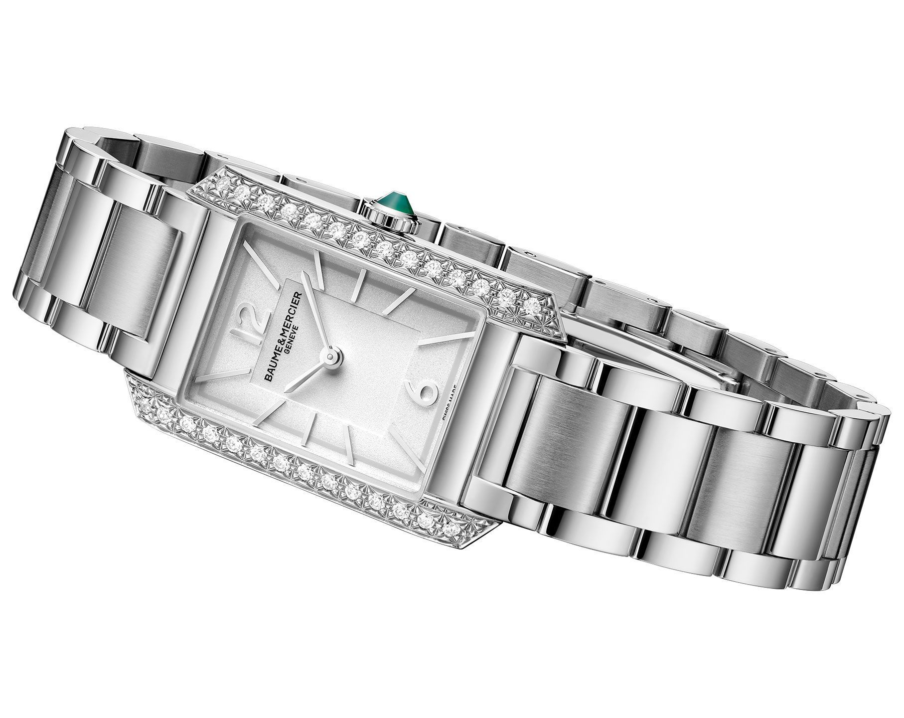 Baume & Mercier  22 mm Watch in Silver Dial For Women - 2