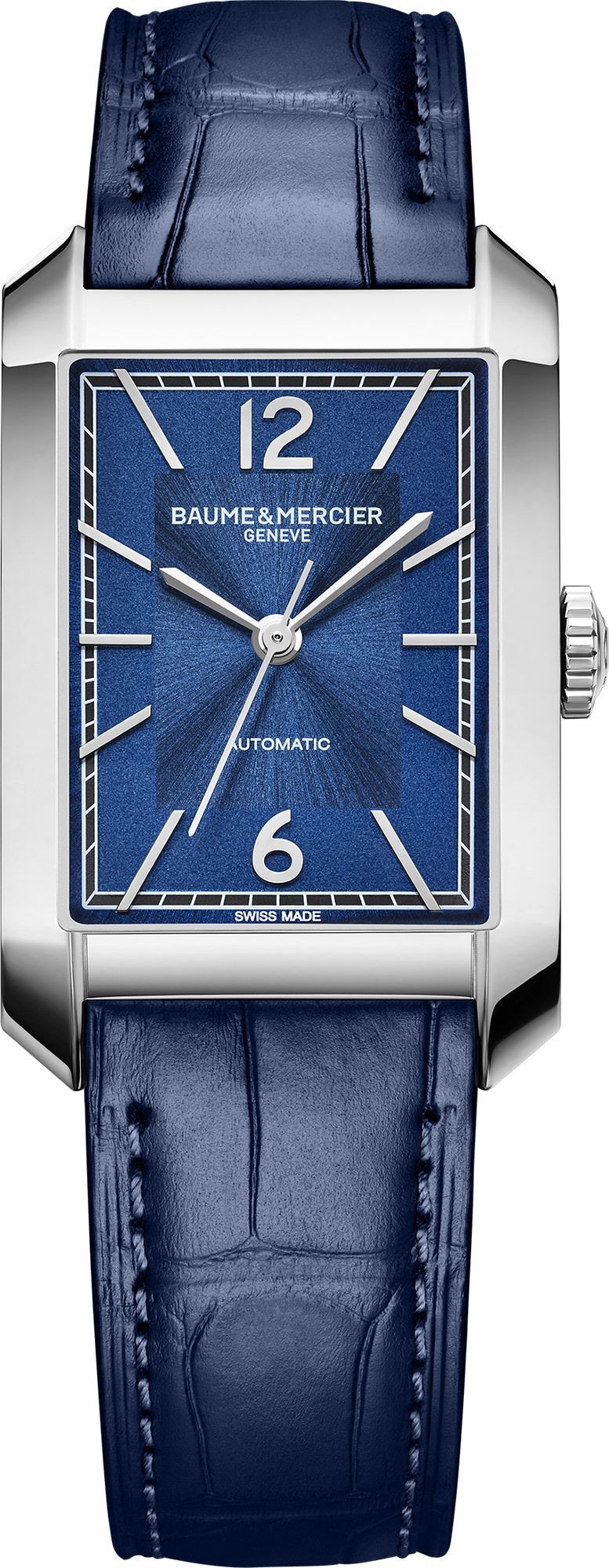 Baume & Mercier Hampton  Blue Dial 27.5 mm Automatic Watch For Women - 1
