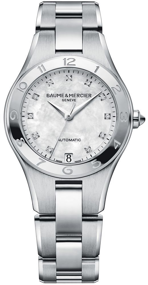 Baume & Mercier Linea  MOP Dial 32 mm Automatic Watch For Women - 1