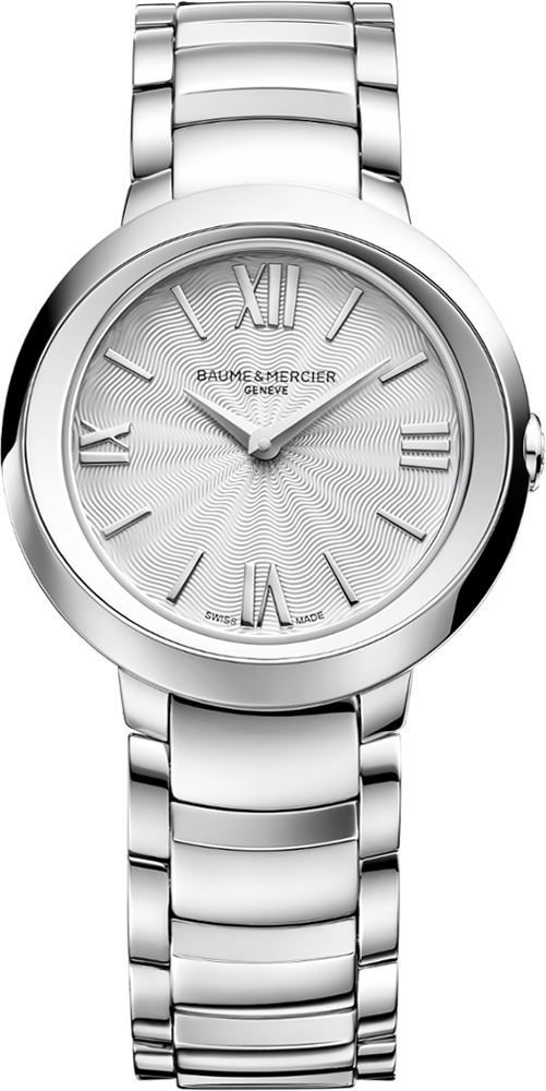 Baume & Mercier Promesse  Silver Dial 30 mm Quartz Watch For Women - 1