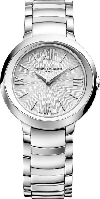 Baume & Mercier Promesse  Silver Dial 30 mm Quartz Watch For Women - 1