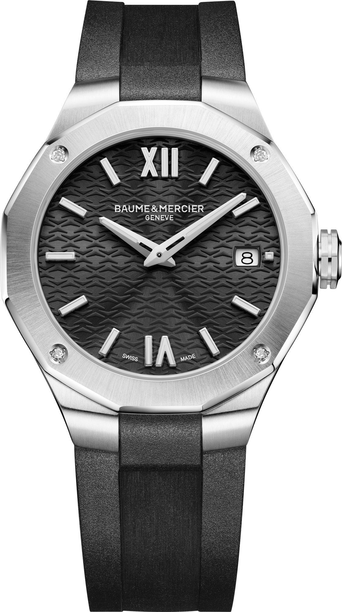 Baume & Mercier Riviera  Black Dial 36 mm Quartz Watch For Women - 1