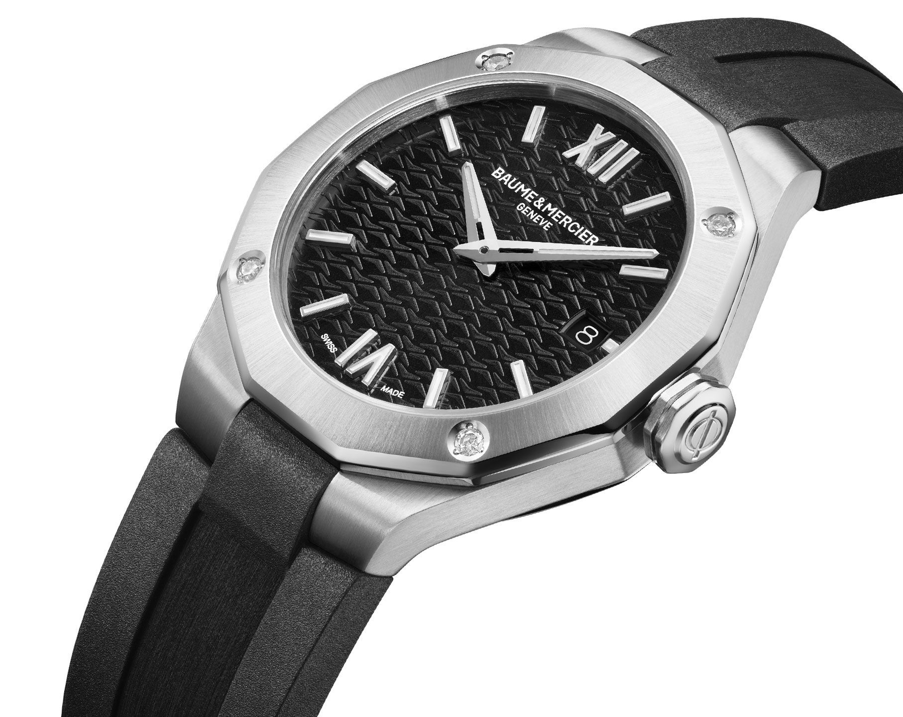 Baume & Mercier Riviera  Black Dial 36 mm Quartz Watch For Women - 4