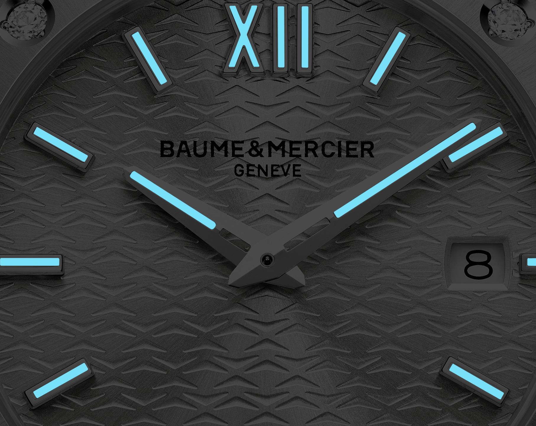 Baume & Mercier Riviera  Silver Dial 36 mm Quartz Watch For Women - 6