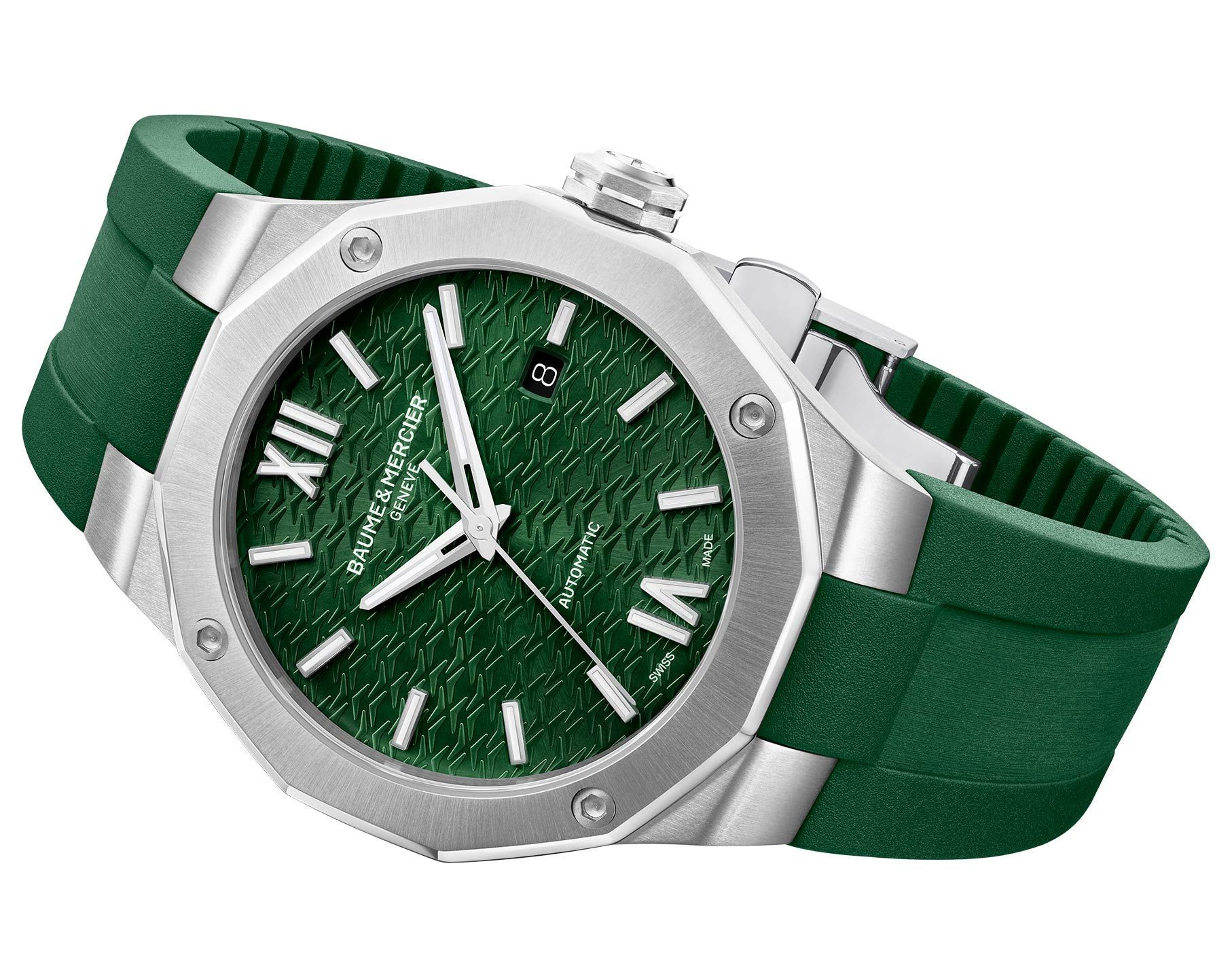 Baume & Mercier Riviera  Green Dial 42 mm Automatic Watch For Men - 2