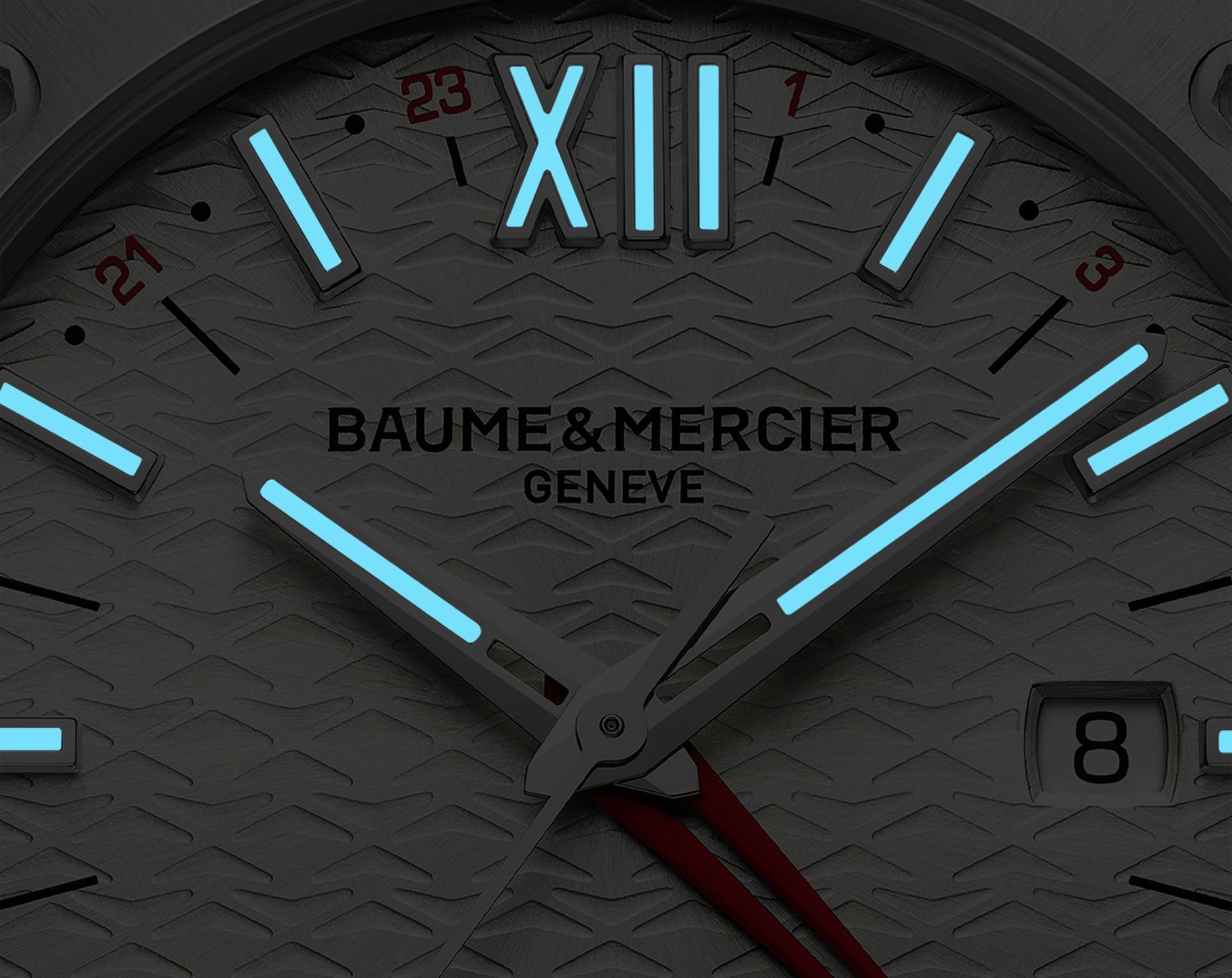 Baume & Mercier Riviera  Silver Dial 42.1 mm Automatic Watch For Men - 2