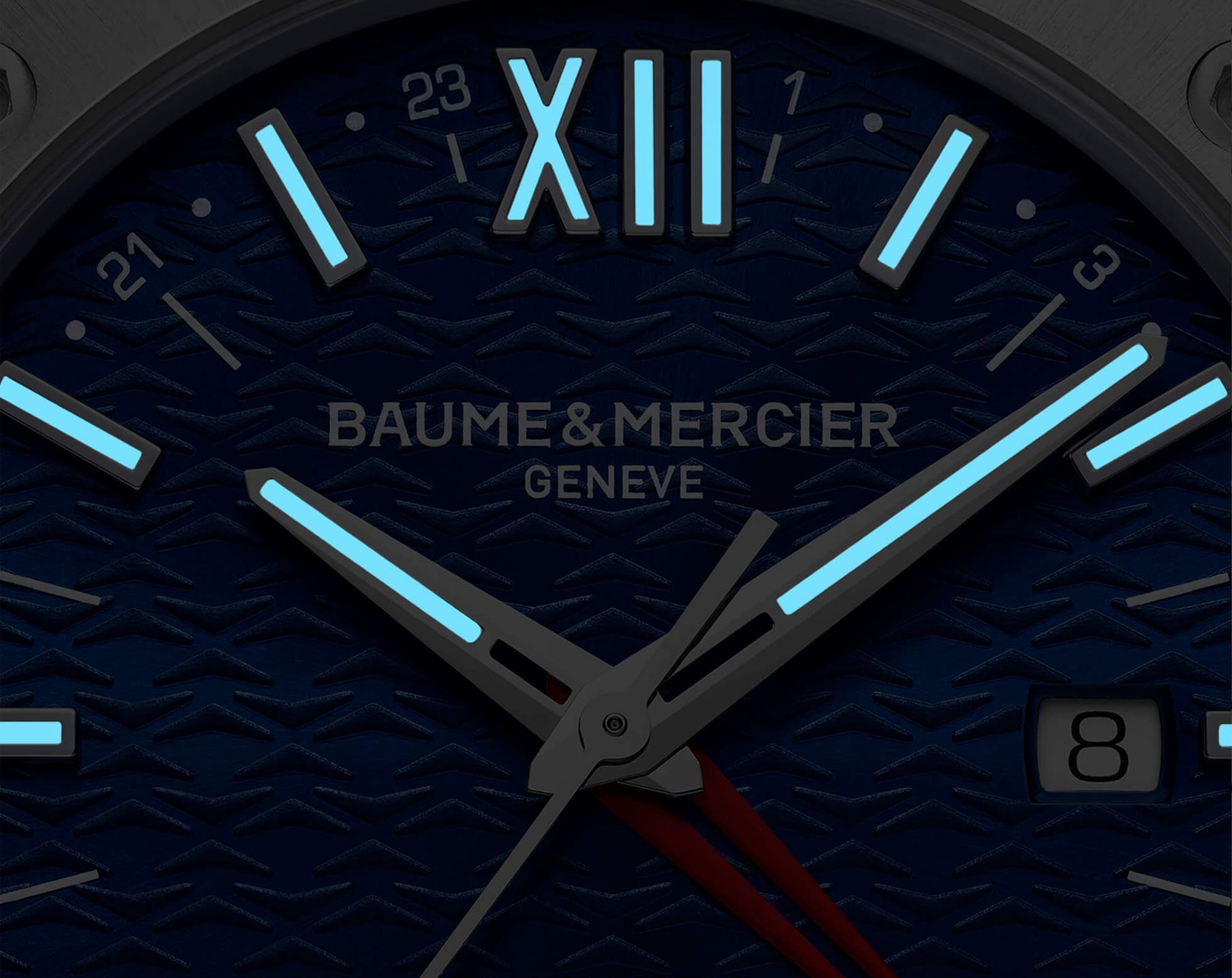 Baume & Mercier Riviera  Blue Dial 42.1 mm Automatic Watch For Men - 2