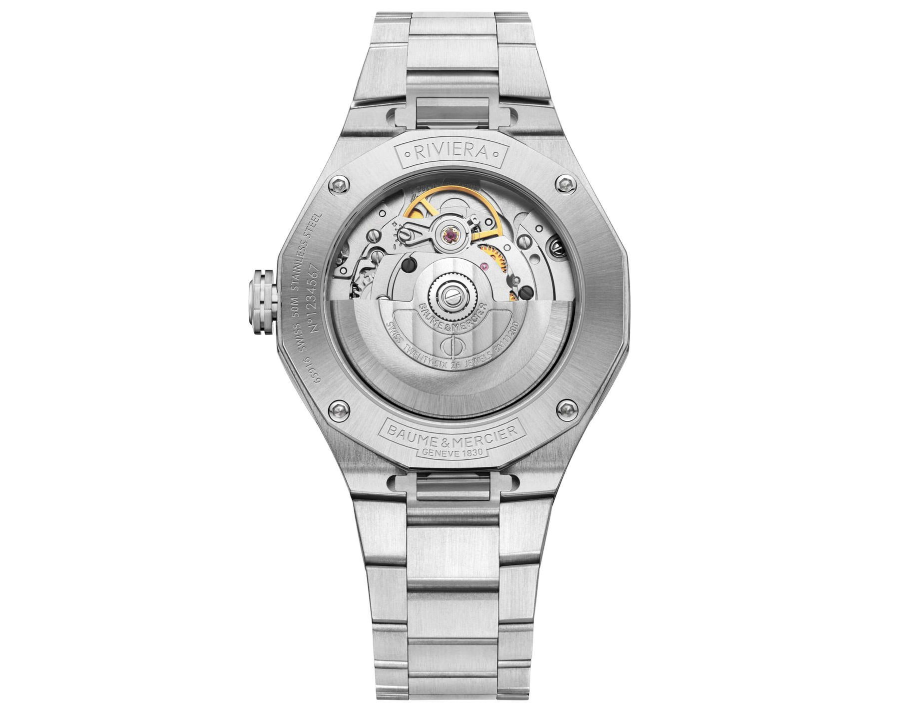 Baume & Mercier Riviera  Grey Dial 36 mm Automatic Watch For Women - 2