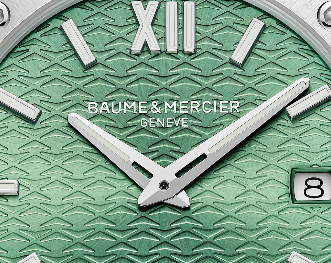Baume & Mercier Riviera  Green Dial 36 mm Quartz Watch For Women - 4