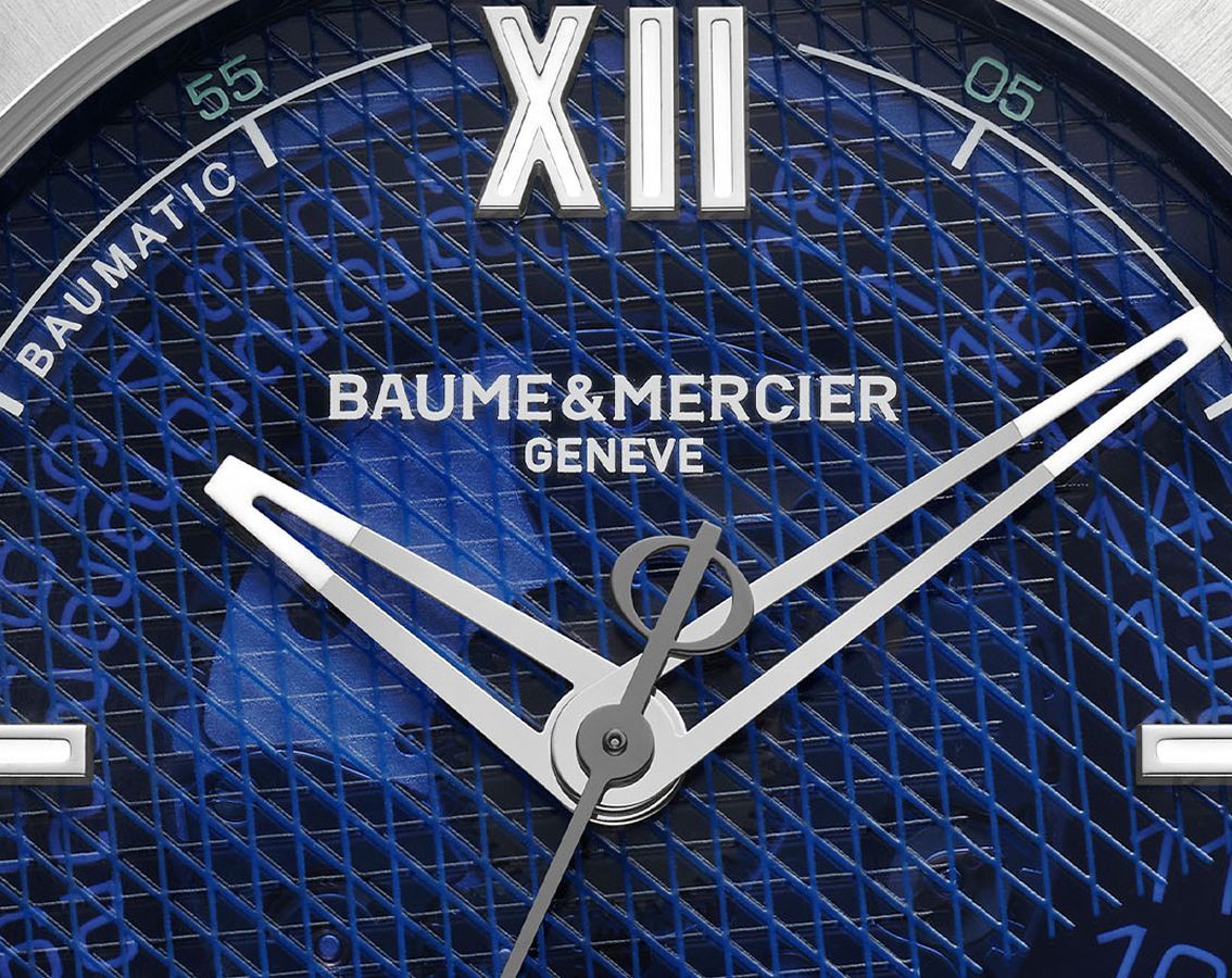 Baume & Mercier Riviera  Blue Dial 42 mm Automatic Watch For Men - 5