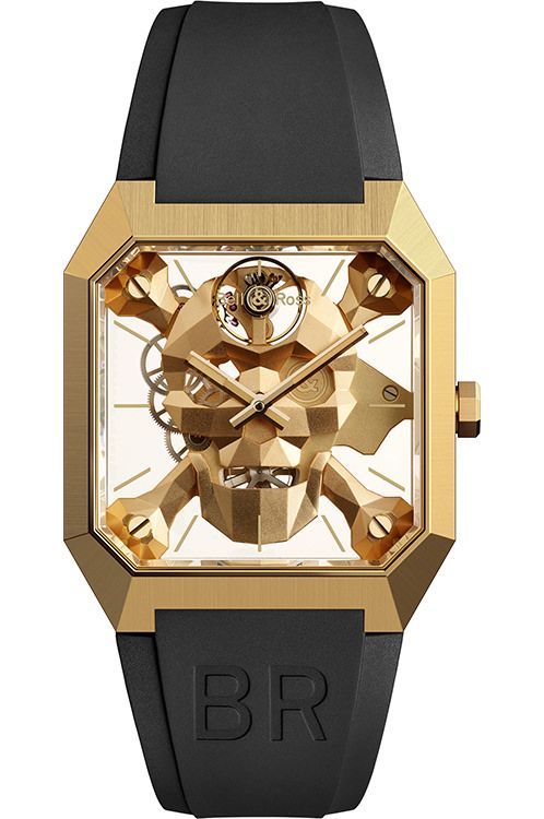 Bell Ross Concept Manual Winding Men Watches in Rectangular case  Skeleton Dial