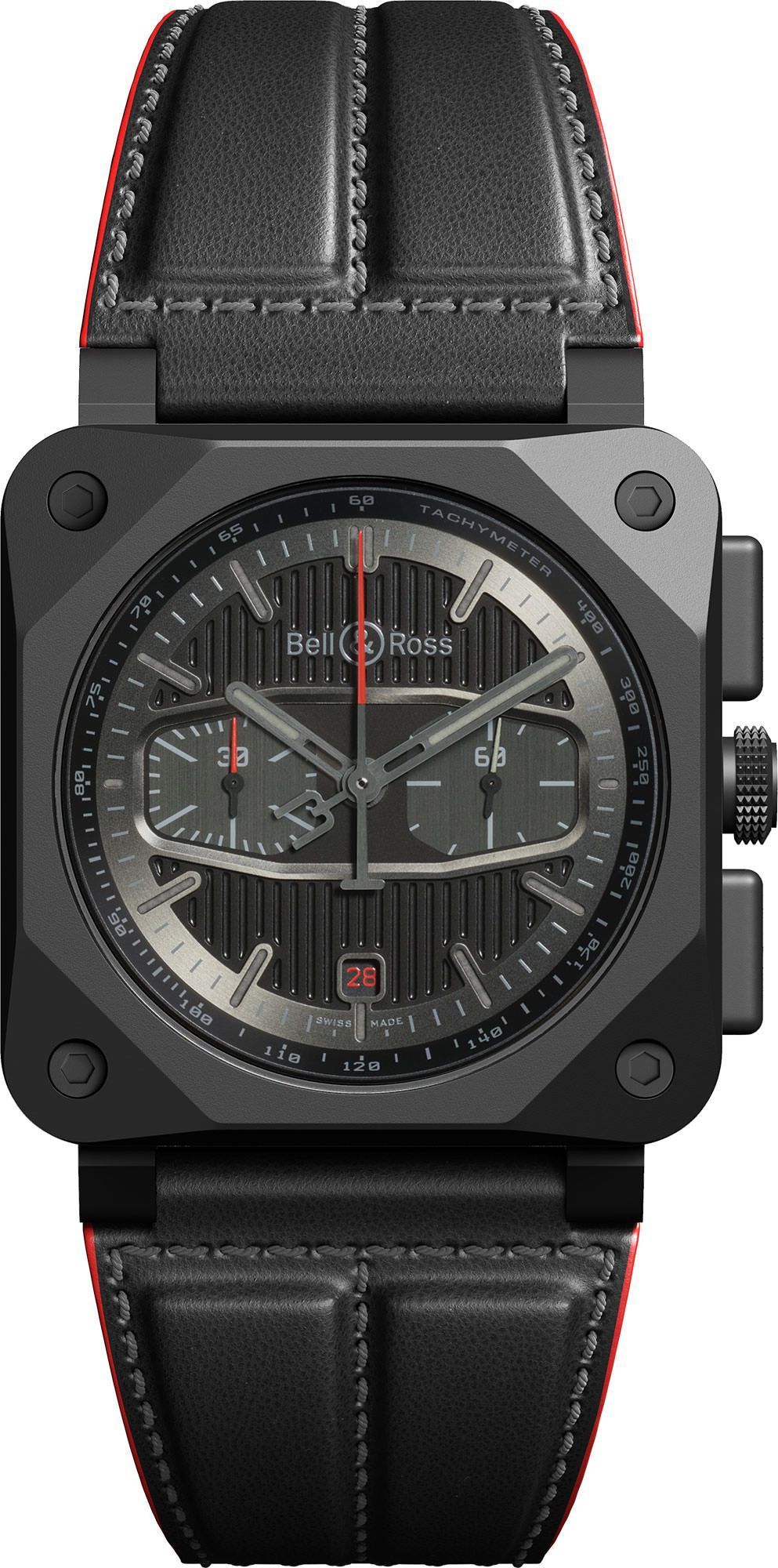 Bell & Ross Instruments BR 03 Chrono Black Dial 42 mm Automatic Watch For Men - 1