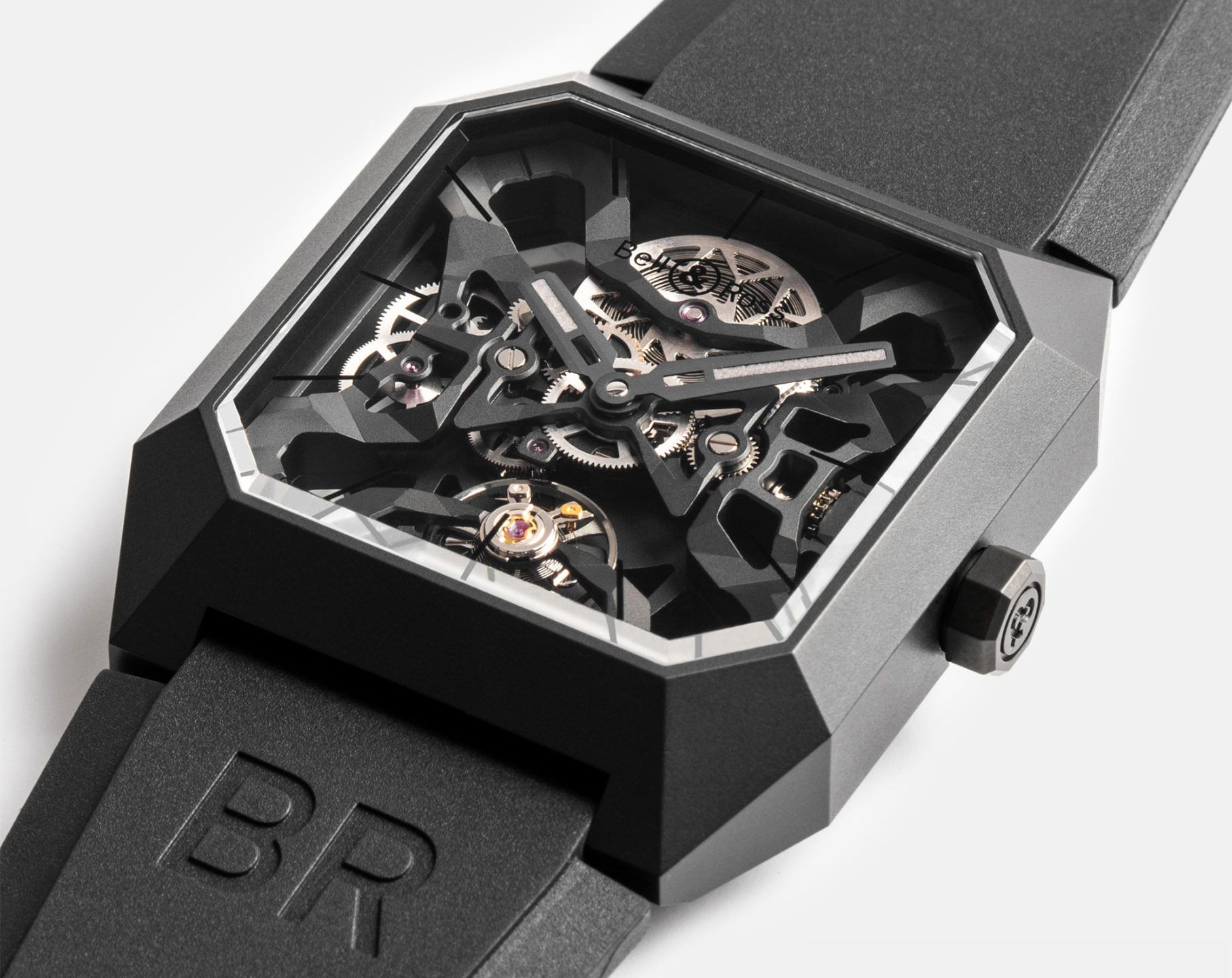 Bell & Ross Instruments BR 03 Auto Skeleton Dial 42 mm Automatic Watch For Men - 3