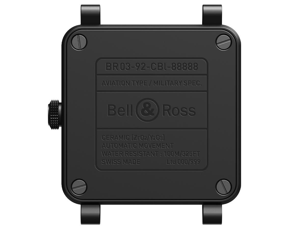 Bell & Ross Instruments BR 03 Auto Black Dial 42 mm Automatic Watch For Men - 6