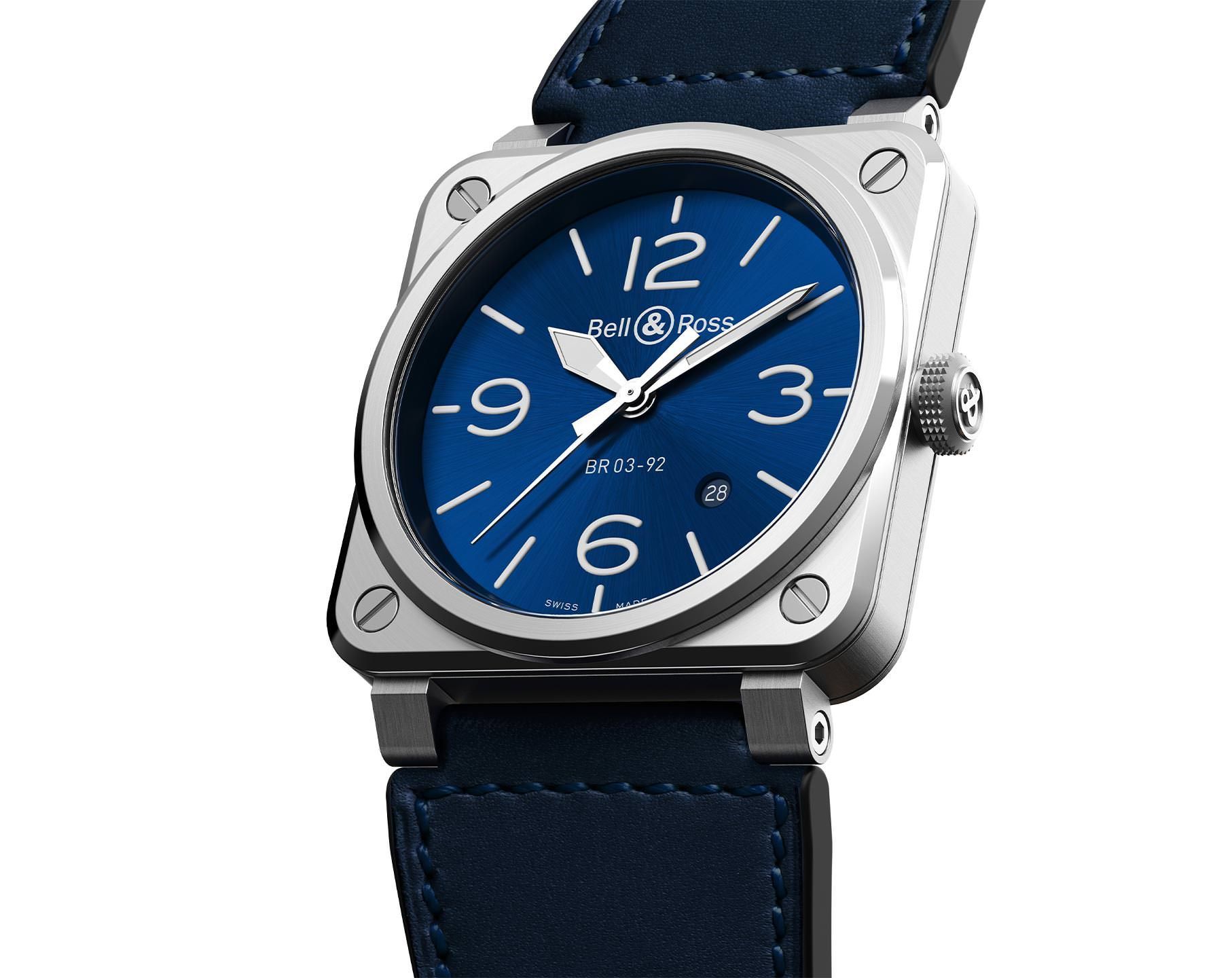 Bell & Ross Instruments BR 03 Auto Blue Dial 42 mm Automatic Watch For Men - 2