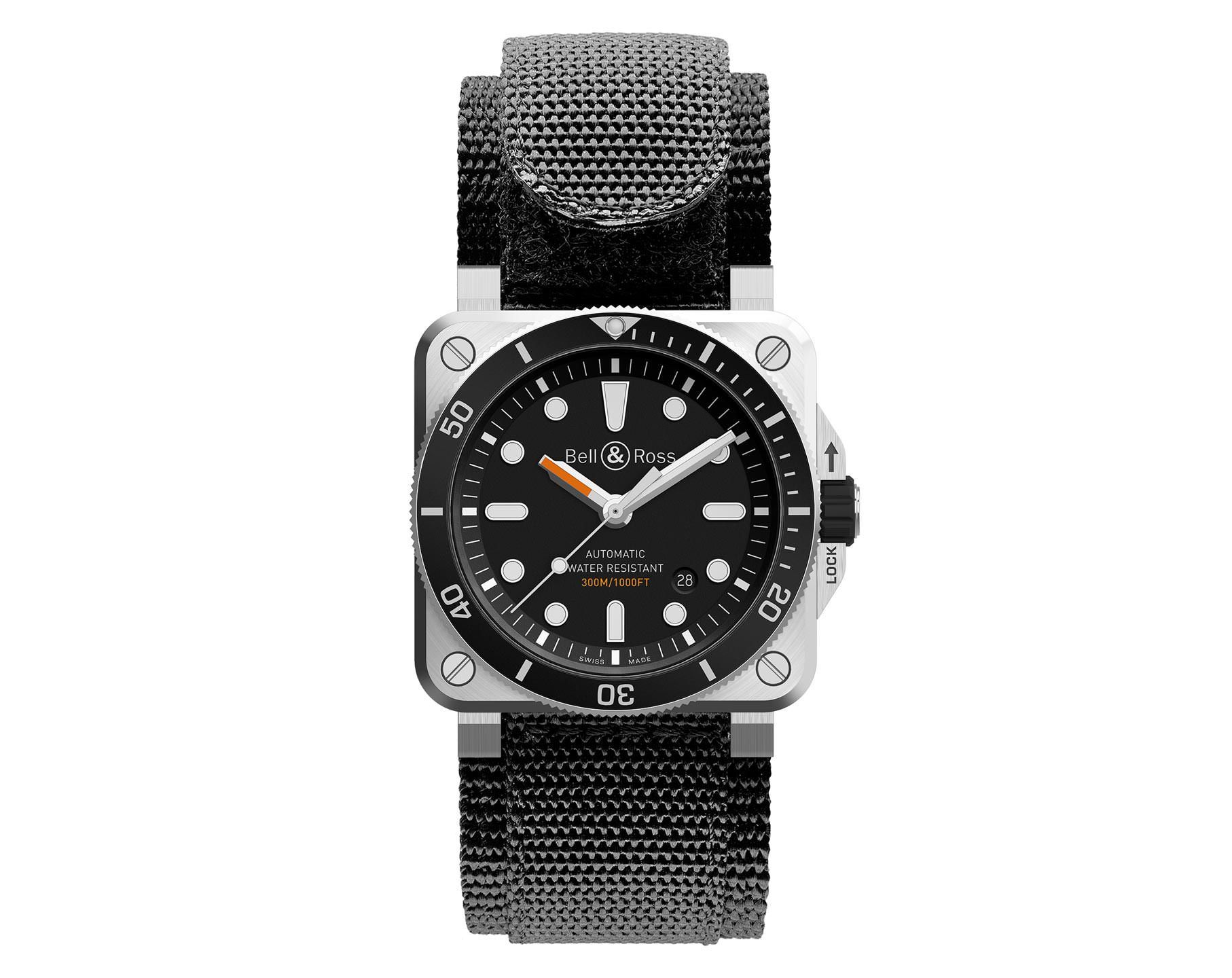 Bell & Ross Instruments BR 03 Diver Black Dial 42 mm Automatic Watch For Men - 2