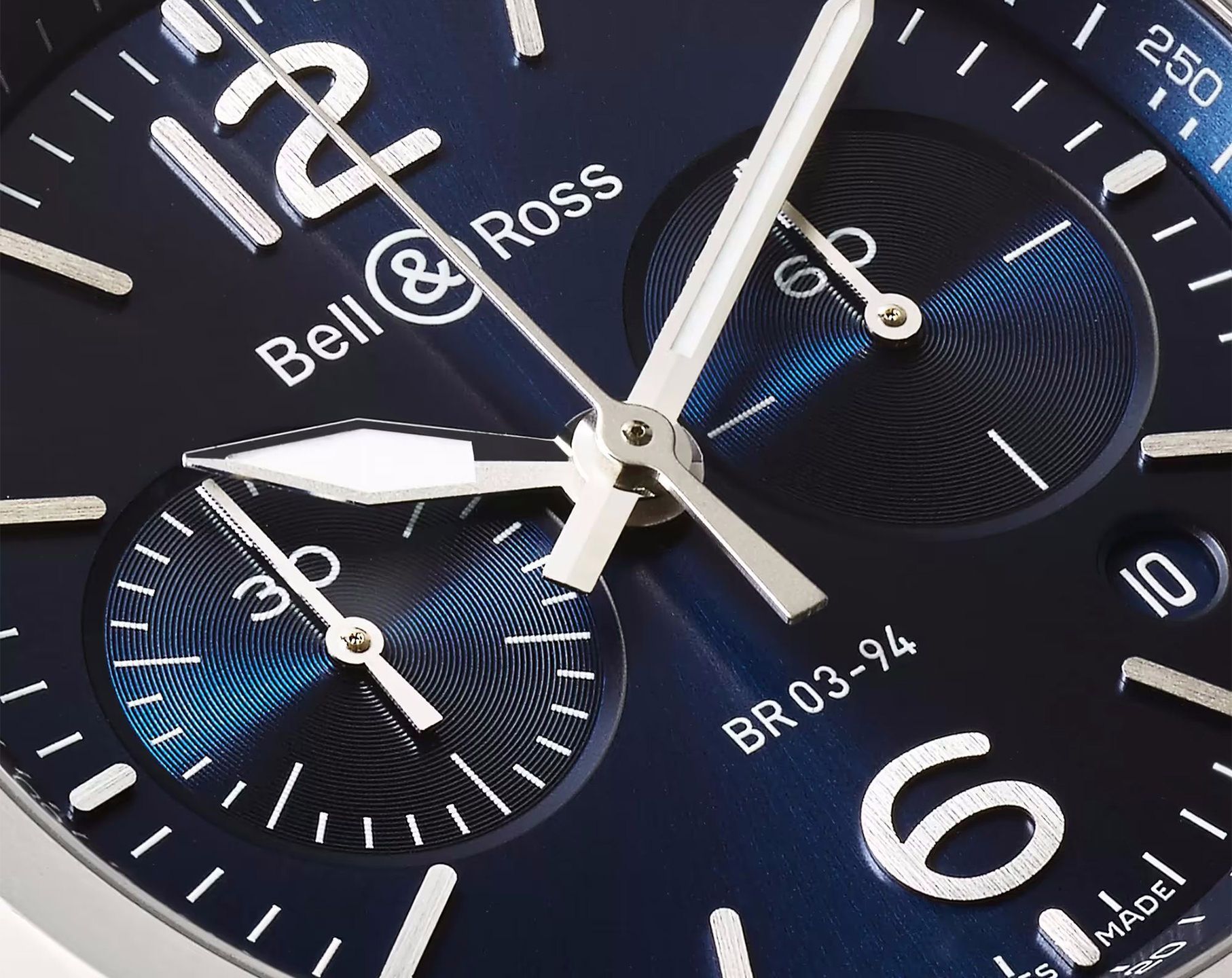Bell & Ross Instruments BR 03 Chrono Blue Dial 42 mm Automatic Watch For Men - 7