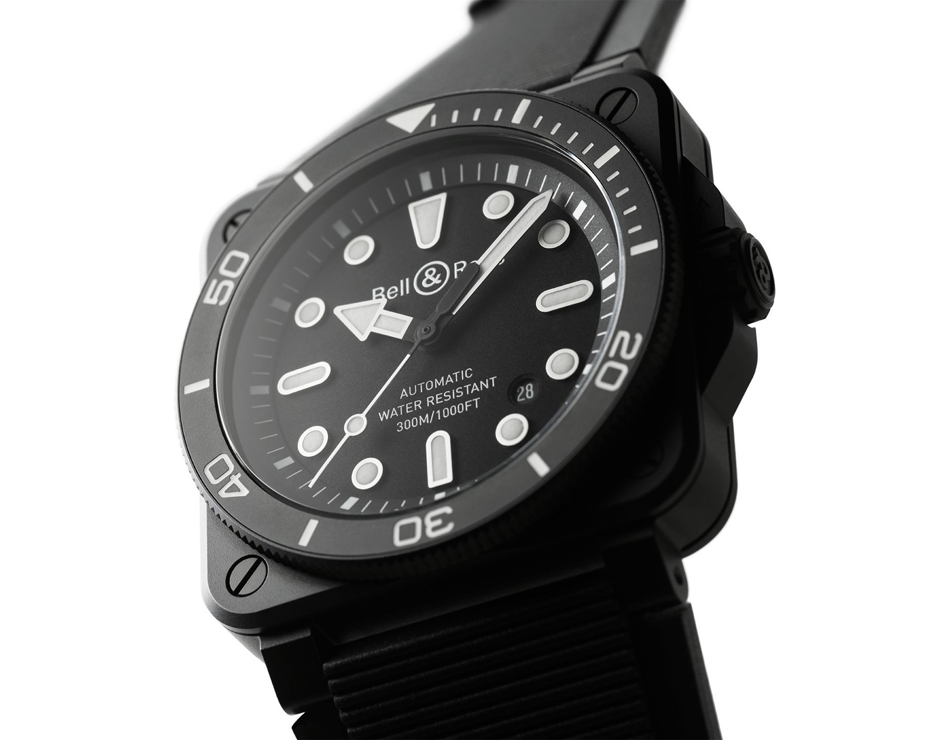 Bell & Ross Professional BR 03 Diver Black Dial 42 mm Automatic Watch For Men - 7