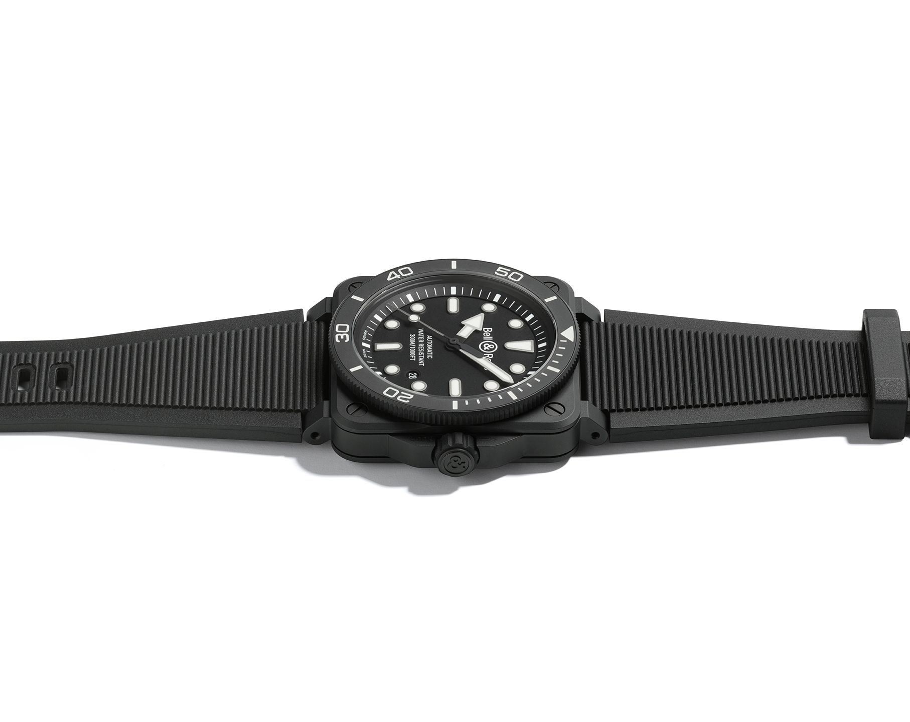 Bell & Ross Professional BR 03 Diver Black Dial 42 mm Automatic Watch For Men - 9