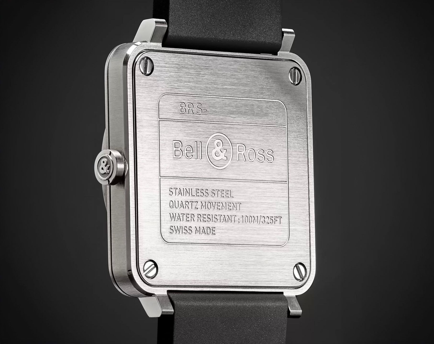 Bell & Ross Instruments BR S Quartz Black Dial 39 mm Quartz Watch For Men - 6