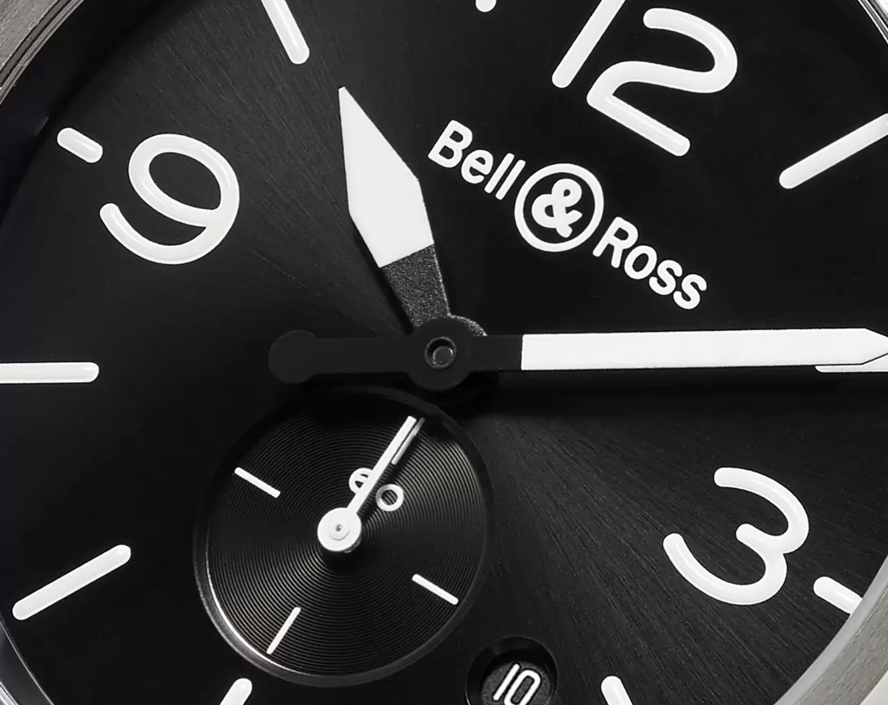 Bell & Ross Instruments BR S Quartz Black Dial 39 mm Quartz Watch For Men - 9