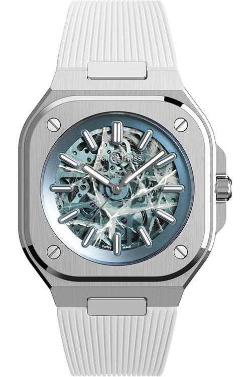 Skeleton Bell Ross Pre-Owned Bell Ross Concept Men Watch In