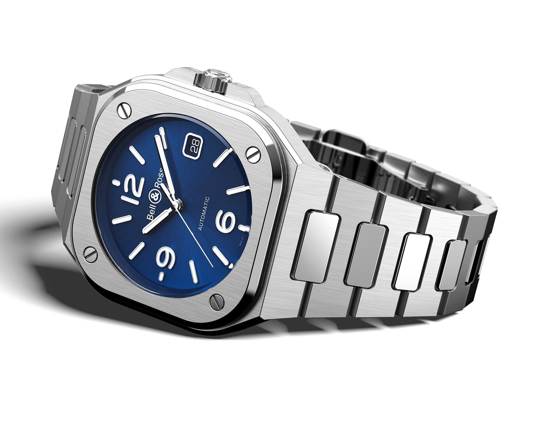 Bell & Ross Urban BR 05 Auto Blue Dial 40 mm Automatic Watch For Men - 7