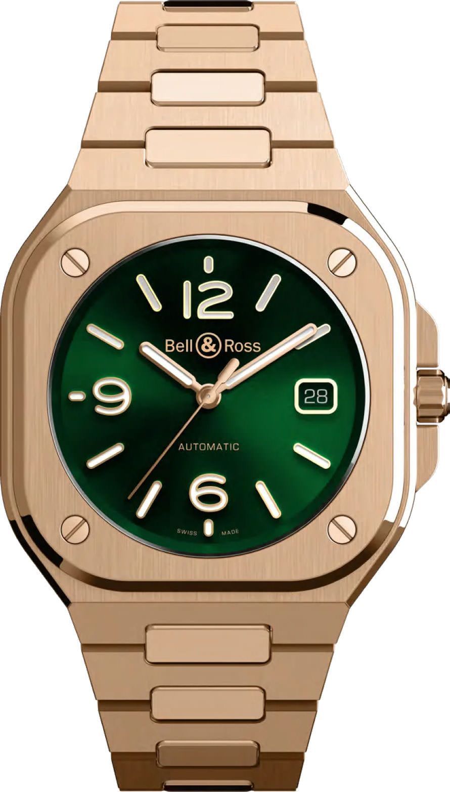 Bell & Ross Urban BR 05 Auto Green Dial 40 mm Automatic Watch For Men - 1