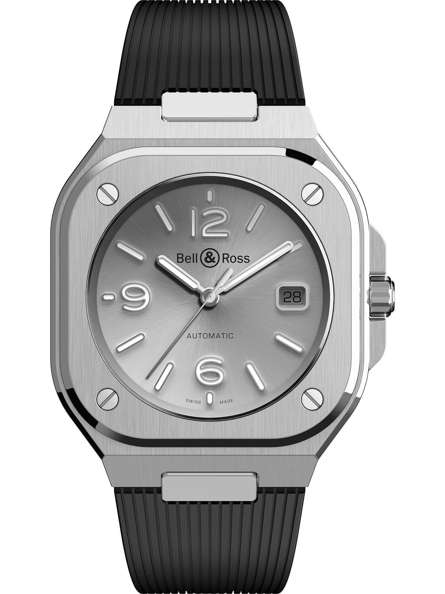 Bell & Ross Urban BR 05 Auto Grey Dial 40 mm Automatic Watch For Men - 1