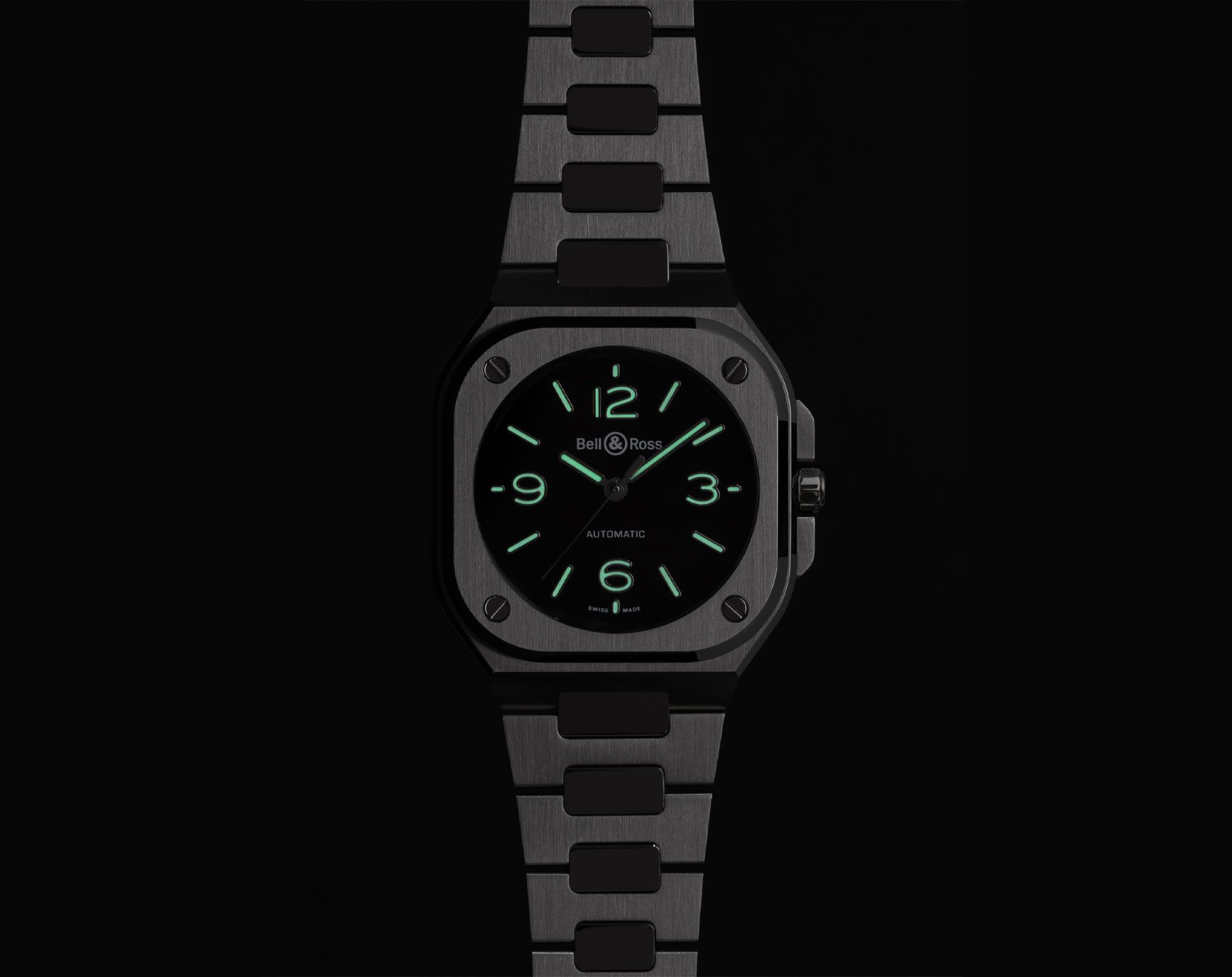 Bell & Ross Urban Automatic Watch | BR05A-S-BL-ST/SST