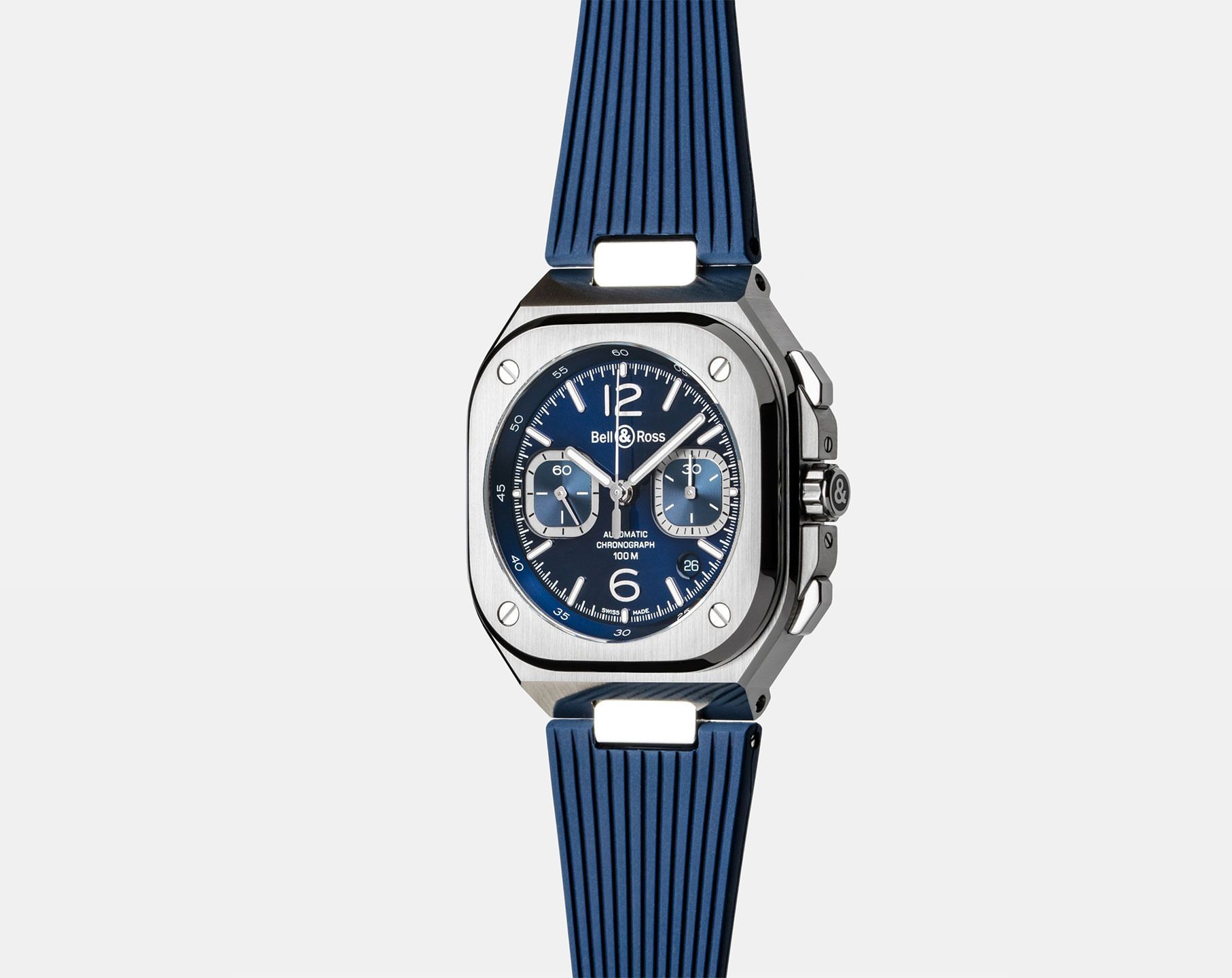 Bell & Ross Urban BR 05 Chrono Blue Dial 42 mm Automatic Watch For Men - 3
