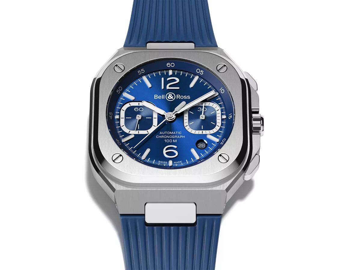 Bell & Ross Urban BR 05 Chrono Blue Dial 42 mm Automatic Watch For Men - 6