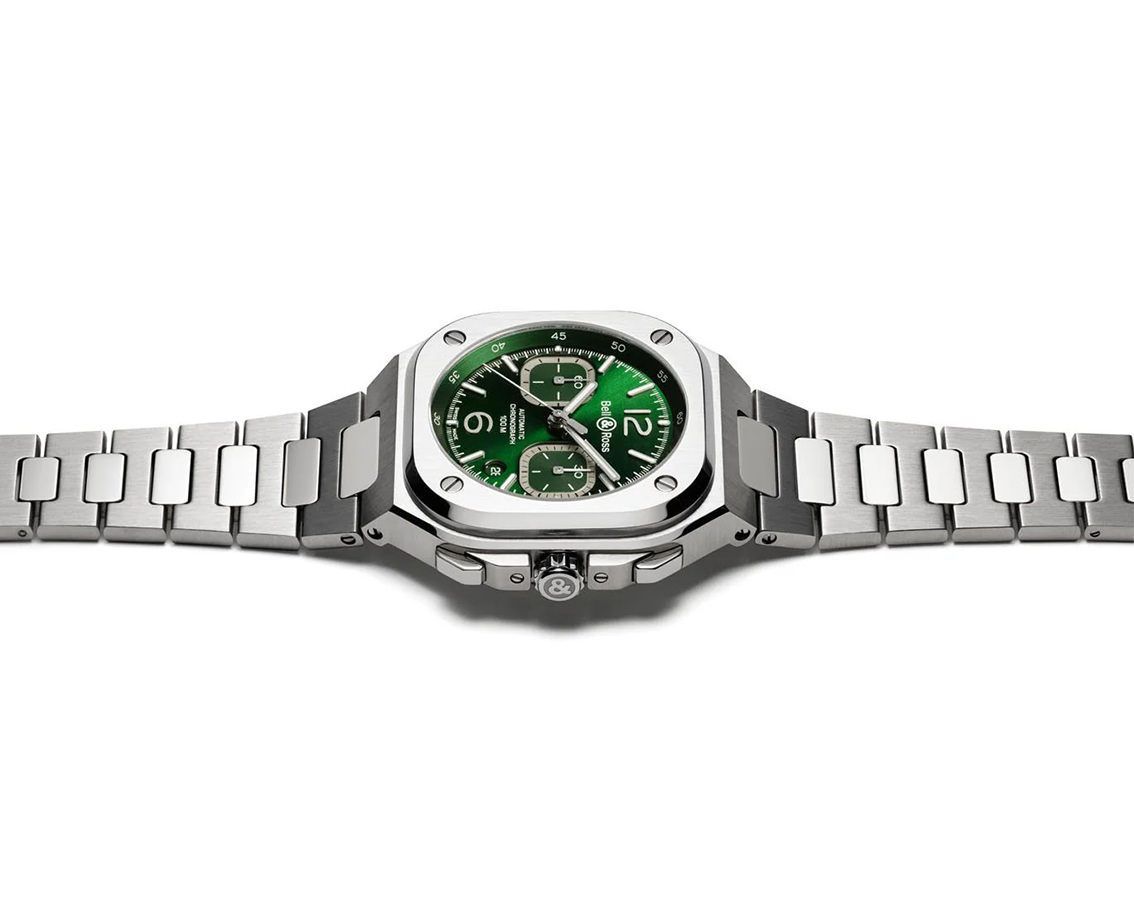 Bell & Ross Urban BR 05 Chrono Green Dial 42 mm Automatic Watch For Men - 3